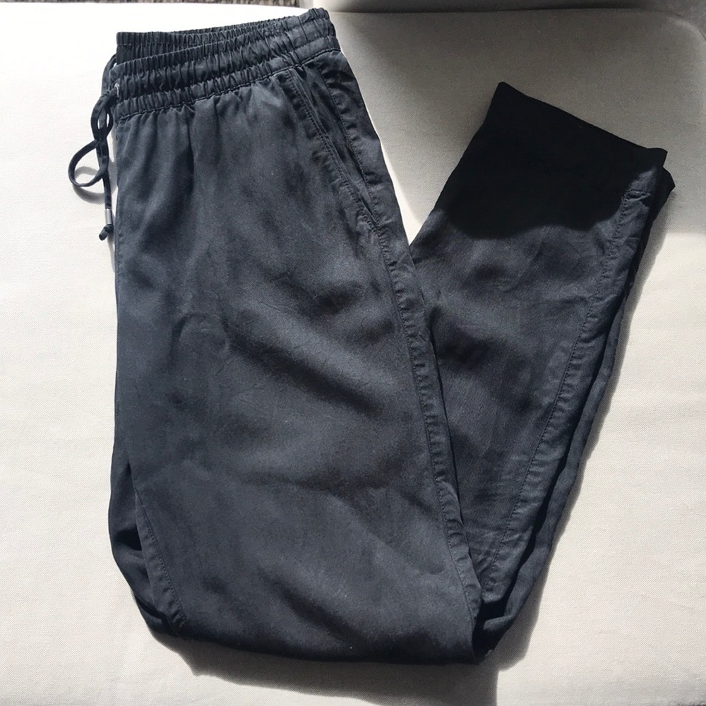 Black Drawstring Pants - image 3